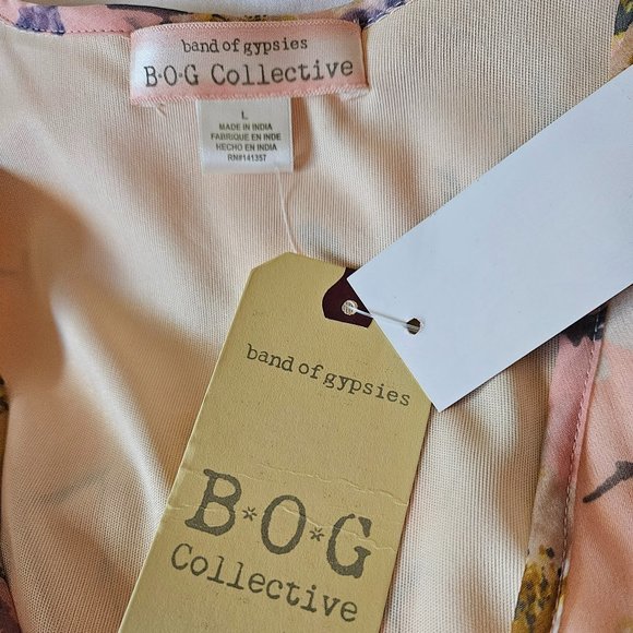 Band of Gypsies Boho Dress Sz Large NWT - Picture 12 of 13